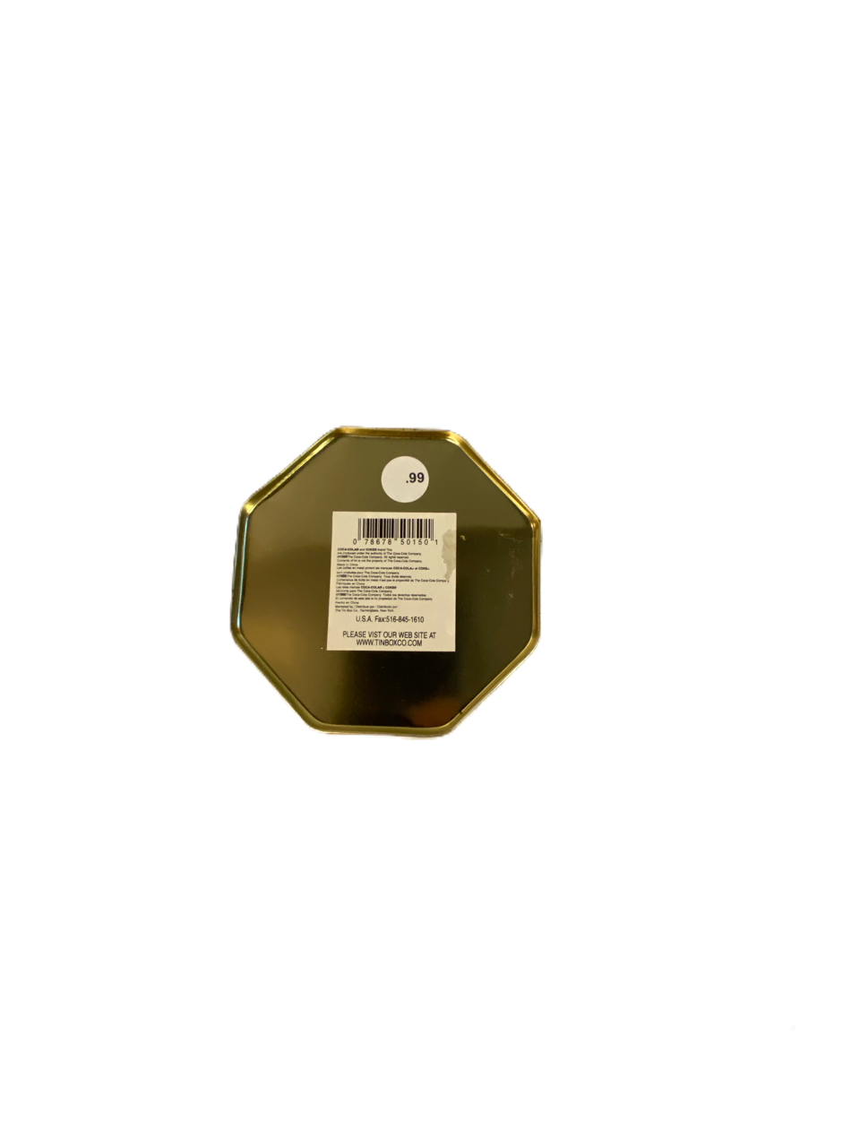 Yellow Container with Picture