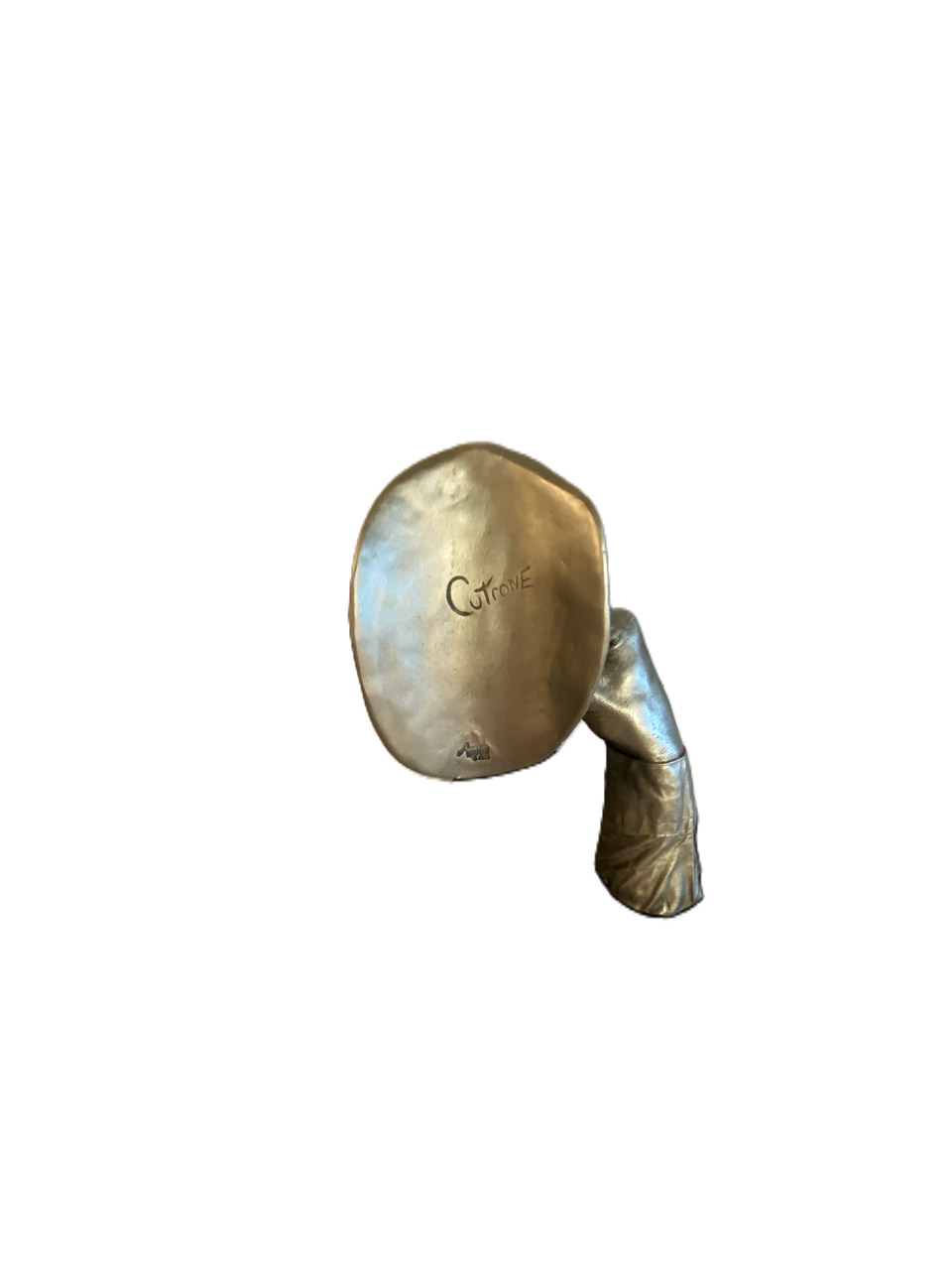 Statue of a Man Drinking from a Cup