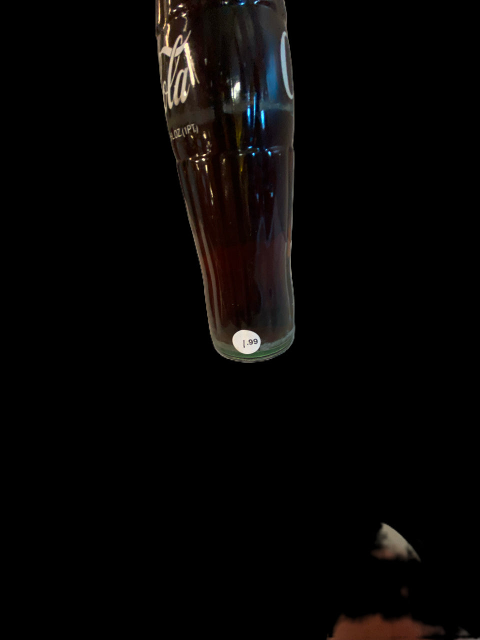 Glass of Dark Liquid